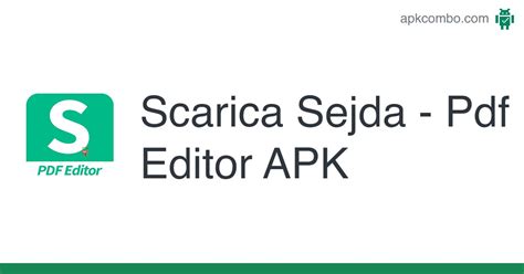 Sejda - Pdf Editor APK (Android App) - Download Gratuito