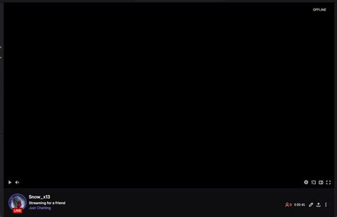 Twitch shows black screen and offline while I'm streaming. But after I ...