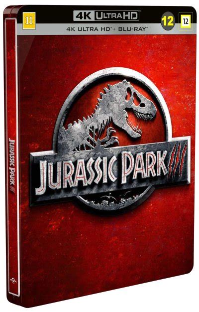 Jurassic Park Iii Steelbook 4K Ultra Hd Blu Ray Film Køb billigt