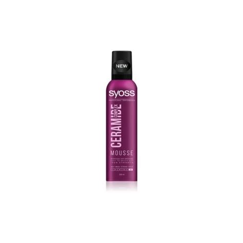 Syoss Ceramide Complex Mousse Fixação Extra Forte 250ml KuantoKusta