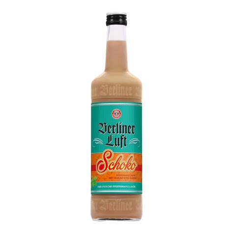 Berliner Luft Schoko Pfefferminz Likör 700ml Von Berliner Luft Online