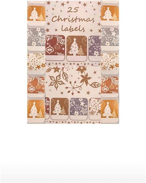 Kerst Stickers 50 Stuks Op Rol 1 Stuk Assorti Bol