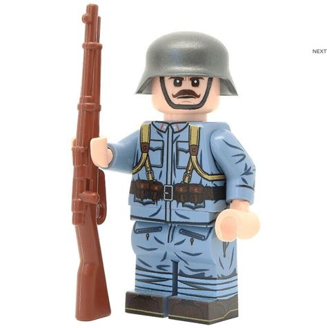 Ww1 Austro Hungarian Soldier Minifigure New United Bricks Nashvegas