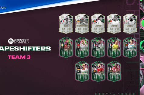 FIFA 23 Shapeshifters Team 3 Revealed With FUT ICONs