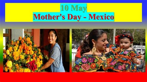 Feliz Día De La Madre México 10 De Mayo Mothers Day In Mexico