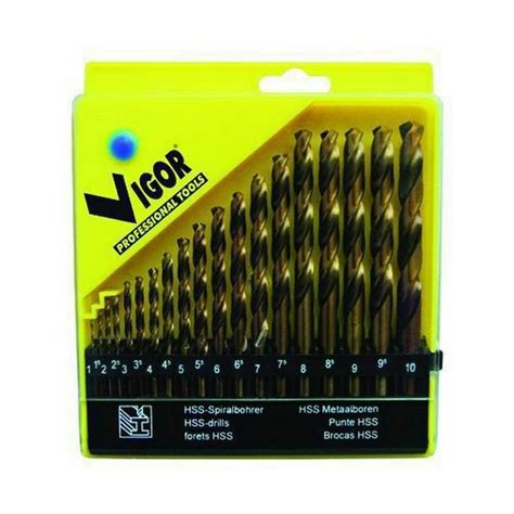 Vigor Serie Punte Hss Cobalt Pz Mm