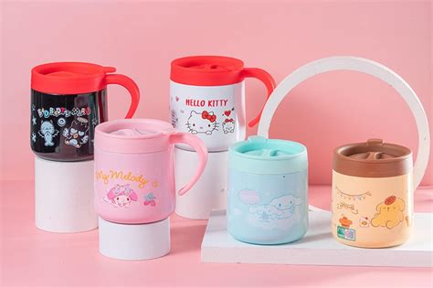 Everyday Delights Sanrio Vaso Aislado De Acero Inoxidable Con Tapa