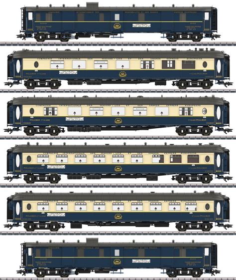 Märklin 42470 Pullmannwg Set EDELWEISS CIW W Schmidt GmbH