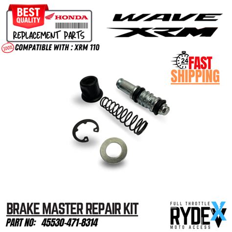 BRAKE MASTER REPAIR KIT For Honda Xrm Smash R150 Skydrive Carb