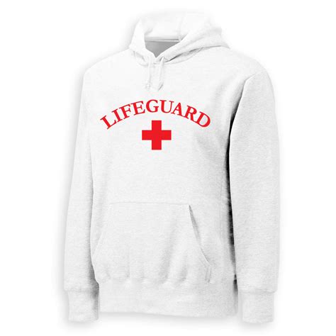 Lifeguard Sweatshirt Hoodie Lifeguard Logo