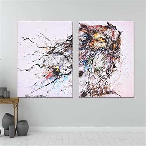 Best Owl Canvas Wall Art