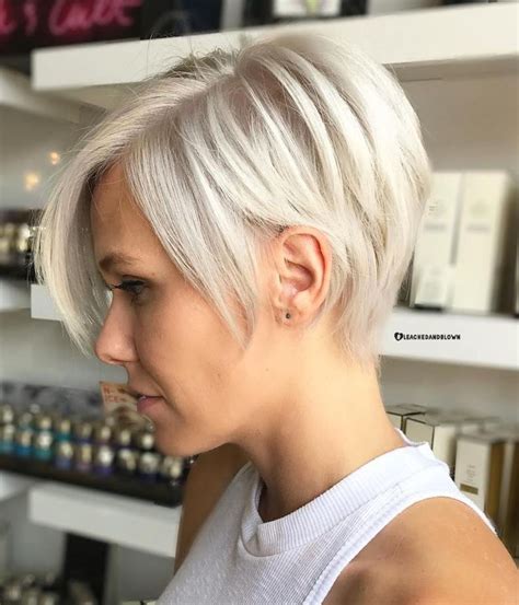 Long Blonde Pixie For Thin Hair Long Pixie Hairstyles Hair Styles Thin Fine Hair