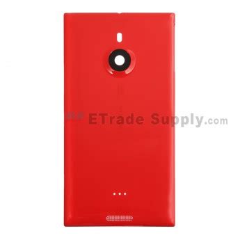 Nokia Lumia 1520 Battery Door - Red - With Logo Only - ETrade Supply