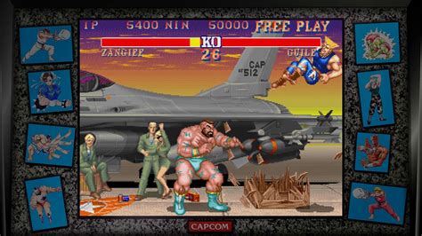 Street Fighter 2 Turbo Hyper Fighting 1992 Zangief Vs Guile No