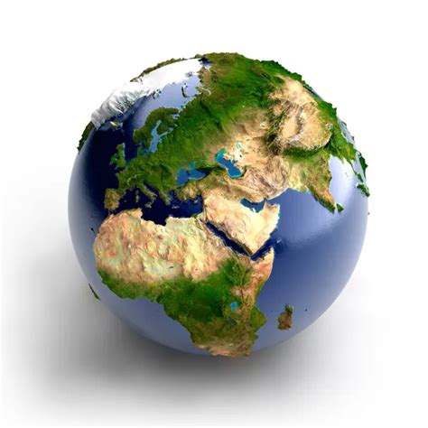 Miniature Real Earth Stock Photo By Antartis 3252965