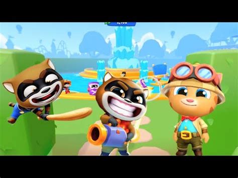 Talking Tom Blast Park New Update Gameplay Part Talking Tom Blast