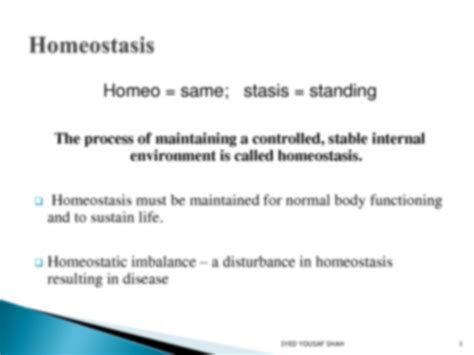 Solution Homeostasis Adaptation Studypool