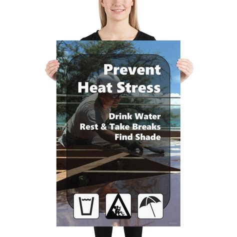 Heat Stress Safety Posters Inspire Safety