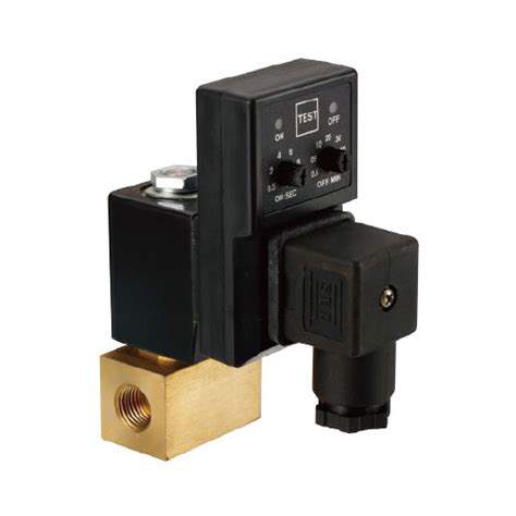 Drain Solenoid Valve And Timer Alltech Pneumatics