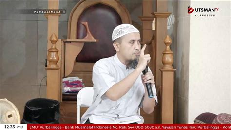 Live Apakah Budaknya Didudukkan Bersama Jika Dia Makan Ustadz Abdullah Zaen Lc M A Youtube