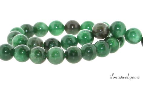 Groene Mica Kralen Rond Ca Mm Ilona S Silver Gemstones