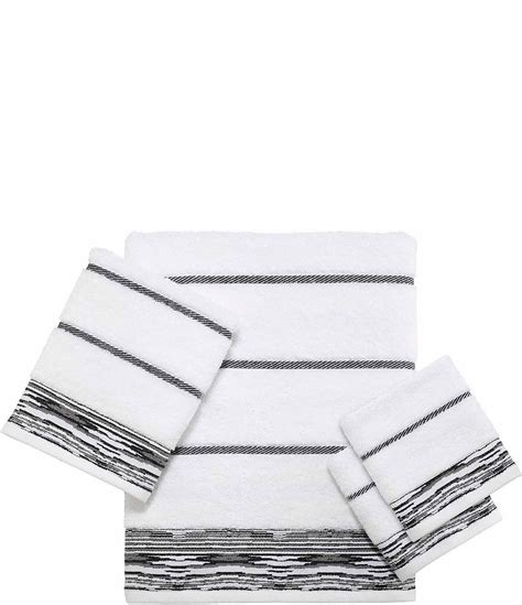 Avanti Linens X Nicole Miller Sydney Collection Piece Bath Towel Set