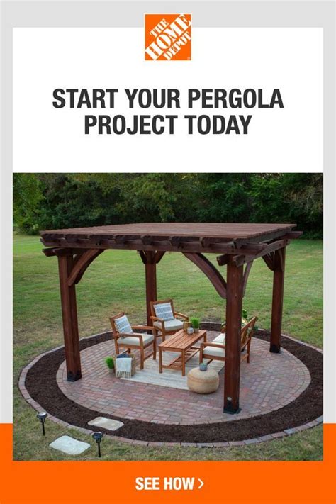 Learn How To Build Your Own Pergola With Help From The Home Depot Pergolas Offer Instant Shade