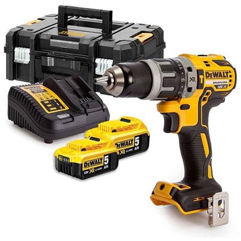 Wkrętarka bezszczotkowa z udarem DeWalt DCD796P2 2x5 0 Ah DCD796 2x