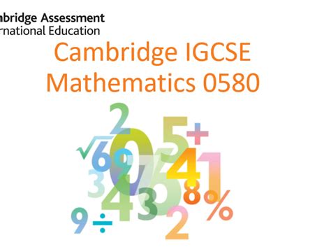 Igcse 0580 Mathematics Ppt Unit2 Teaching Resources