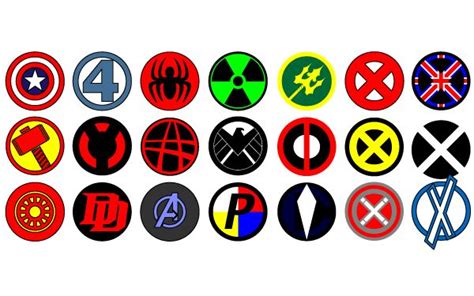 Vector Marvel logos | Marvel logo, Avengers logo, Logo clipart