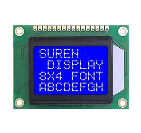 Stn Blue Color LCD Screen 128X64 DOT Matrix Graphic Cog LCD Display