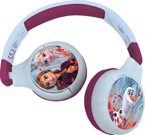 Lexibook HPBT010FZ Frozen 2 In 1 Bluetooth Headphones Disney Elsa Anna