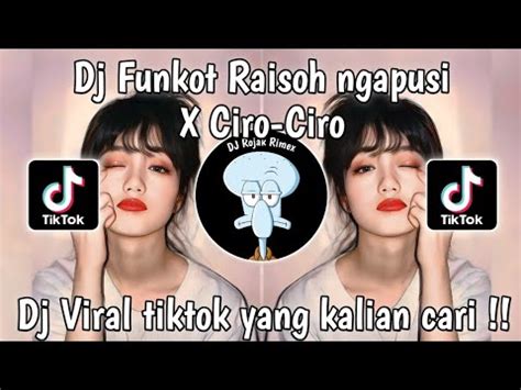 DJ FUNKOT RAISO NGAPUSI X CIRO CIRO DJ VIRAL TIKTOK 2024 YouTube