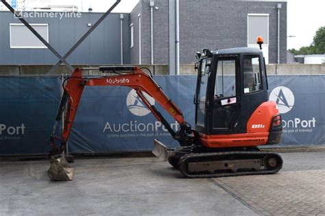 Buy Kubota Kx Tracked Excavator By Auction Belgium Antwerp Tm