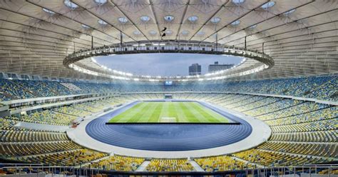 Dinamo Kiev Stadium Nsc Olimpiyskiy Stadium Guided Tour Kiev Ukraine