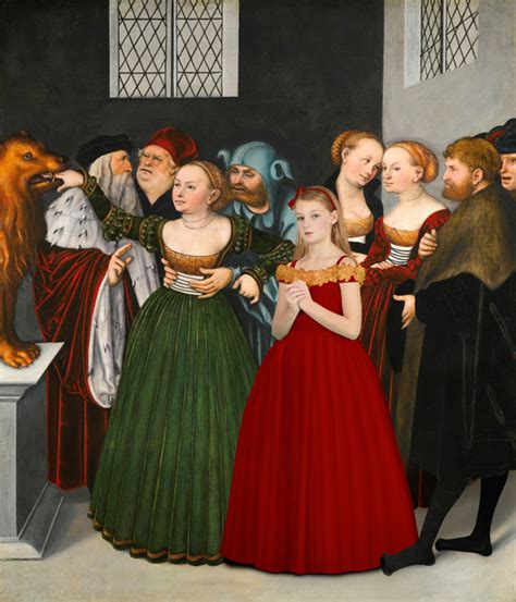 Portraits of Young Girls Immersed in Famous Paintings - Feature Shoot