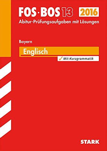 Amazon Co Jp Abschluss Pruefungen Englisch Fos Bos Fach