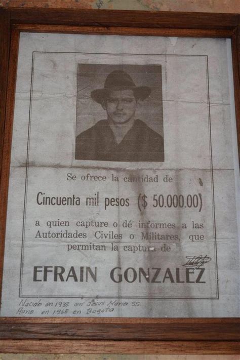 Historia de Colombia on Twitter Efraín González bandolero