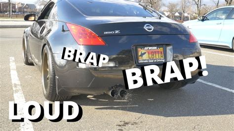 350z Isr Blast Pipes Sound Clips Youtube