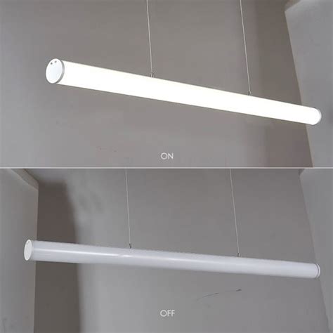 Led Linear Bar Tube Light Office Lighting Pendant Lamp Dining Ceiling