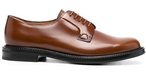 Churchs Shannon Derby Shoes In Brown Lyst