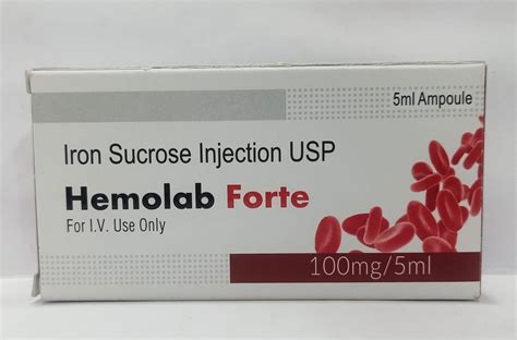 Sucrocan 20 Mg 5 Ml Injection Iron Sucrose Injection At Rs 250 Pack