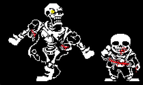 Undertale Disbelief Papyrus And Sans By Killerph4nt0m1 On Deviantart