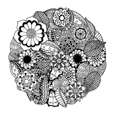 Flower Mandala Coloring Pages – Printable Coloring Pages