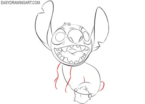 How to Draw Stitch - Easy Drawing Art