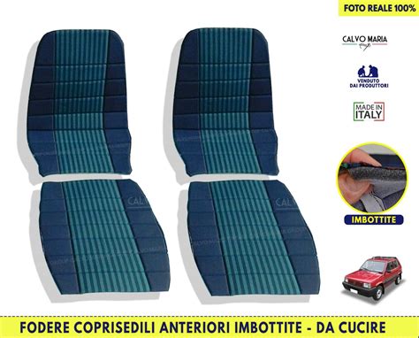 Tappezzeria Completa Fiat Panda Righe Verdi Calvo Maria Group