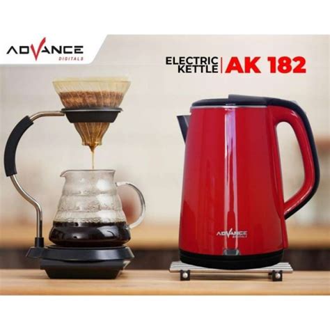 Jual Advance Teko Listrik Electric Kettle Ak 182 Kapasitas 2 Liter