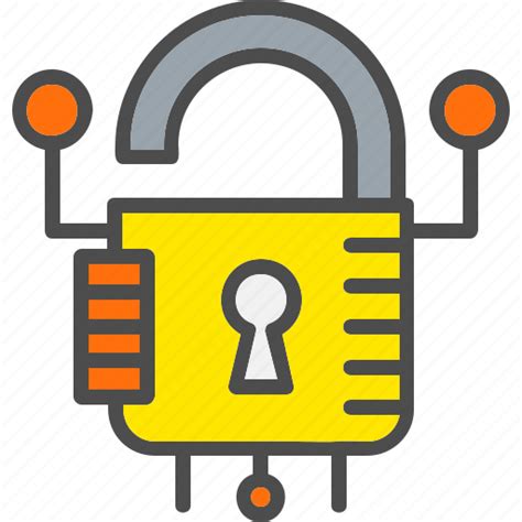 Encrypted Lock Protection Personal Data Icon Download On Iconfinder