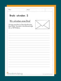 Briefe Ideen Brief Schreiben Grundschule Briefe Briefe Schreiben