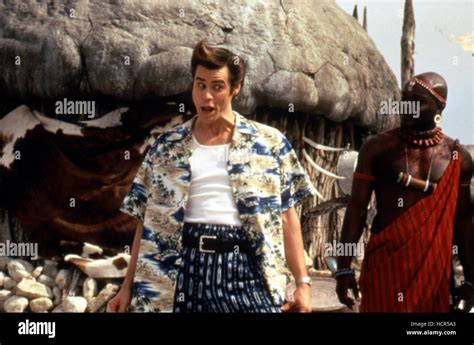 ACE VENTURA QUAND LA NATURE DES APPELS Jim Carrey Maynard Eziashi